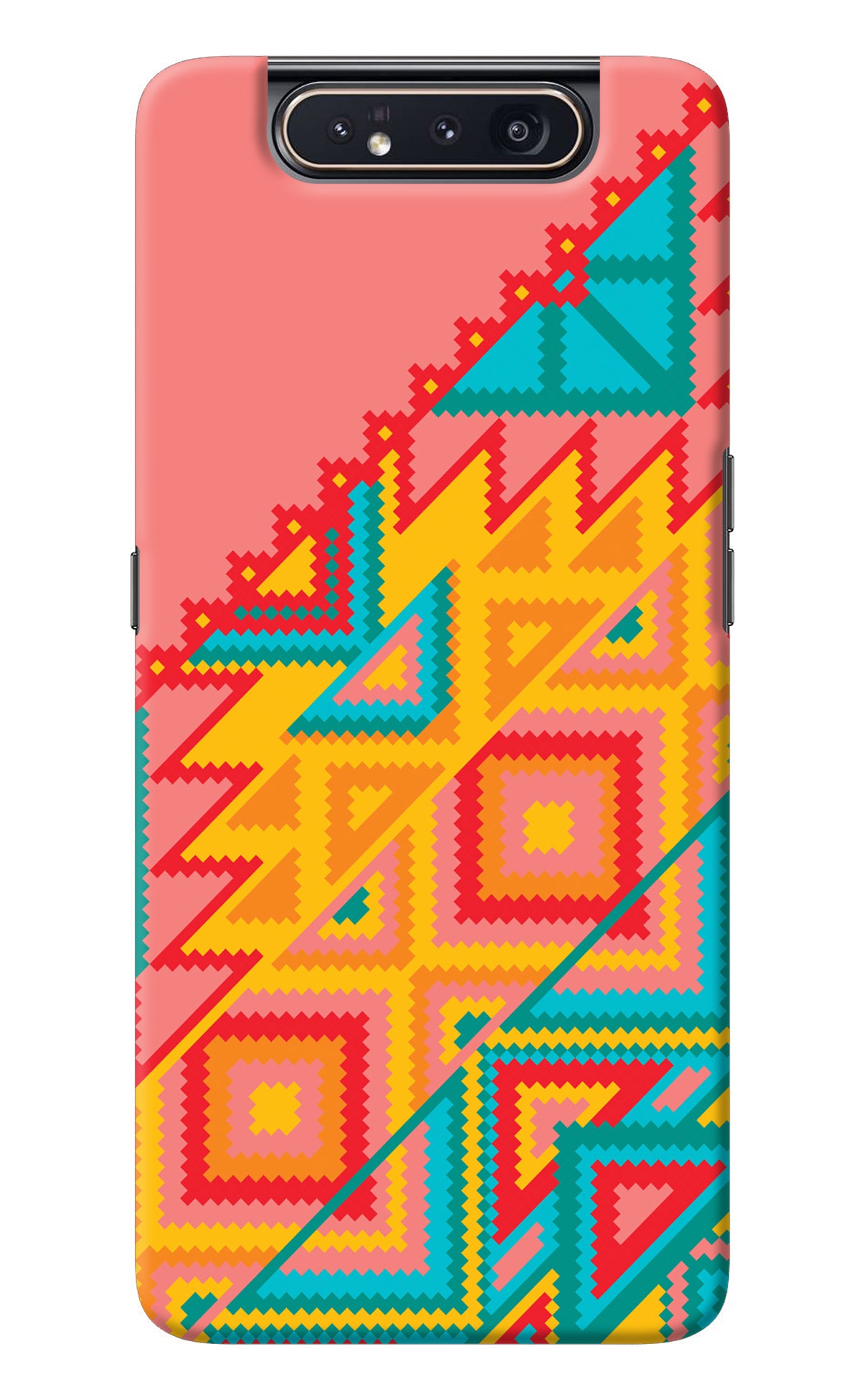 Aztec Tribal Samsung A80 Back Cover