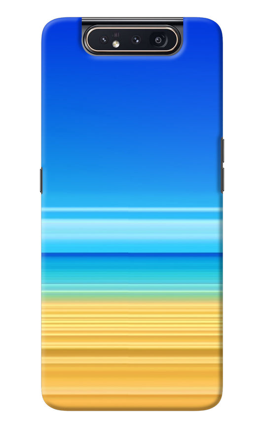 Beach Art Samsung A80 Back Cover