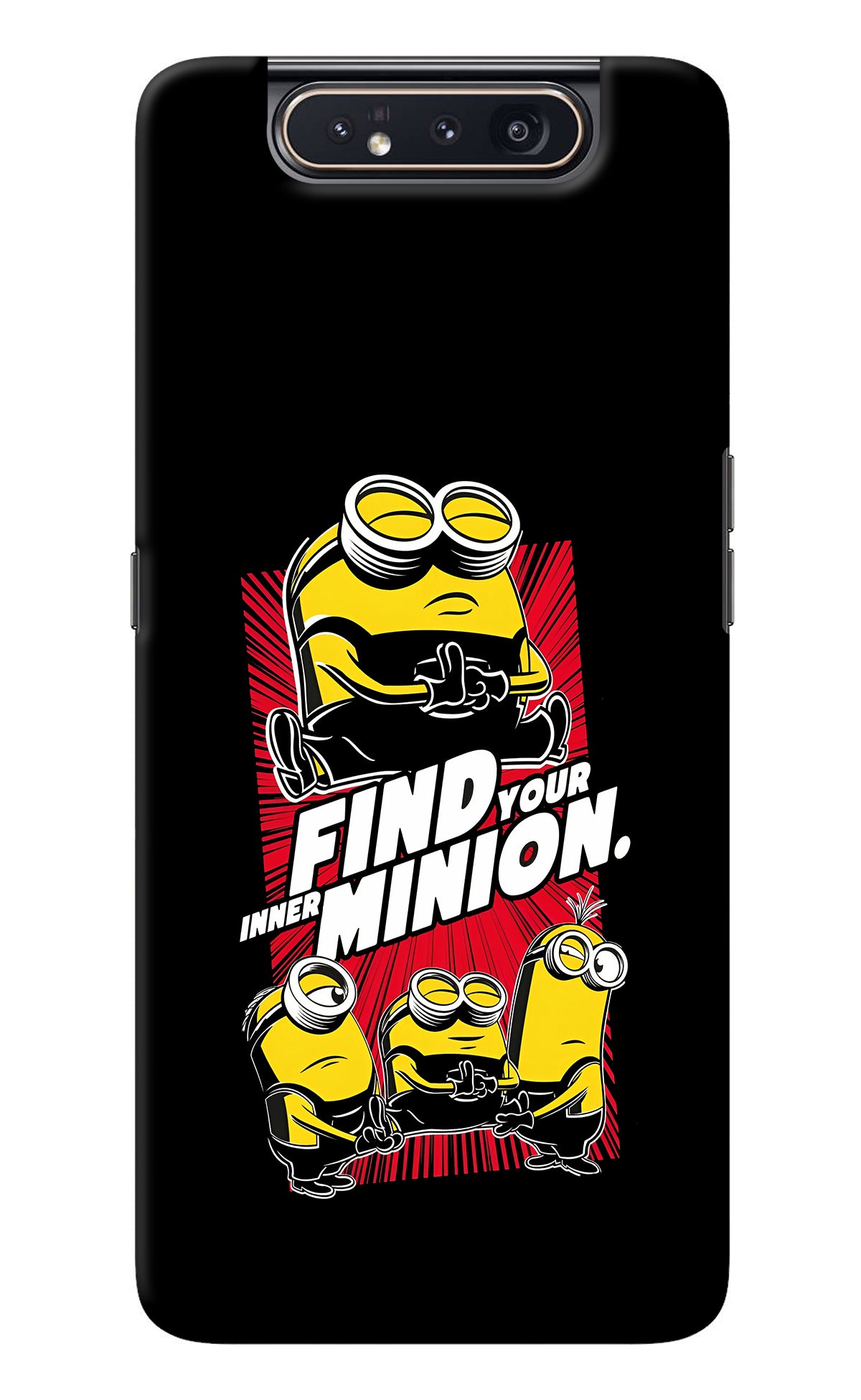 Find your inner Minion Samsung A80 Back Cover