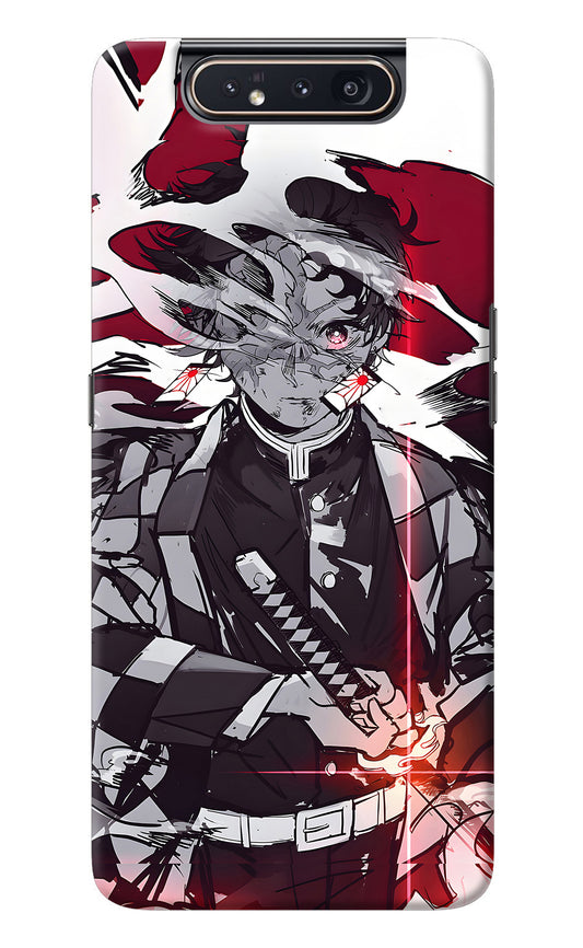 Demon Slayer Samsung A80 Back Cover