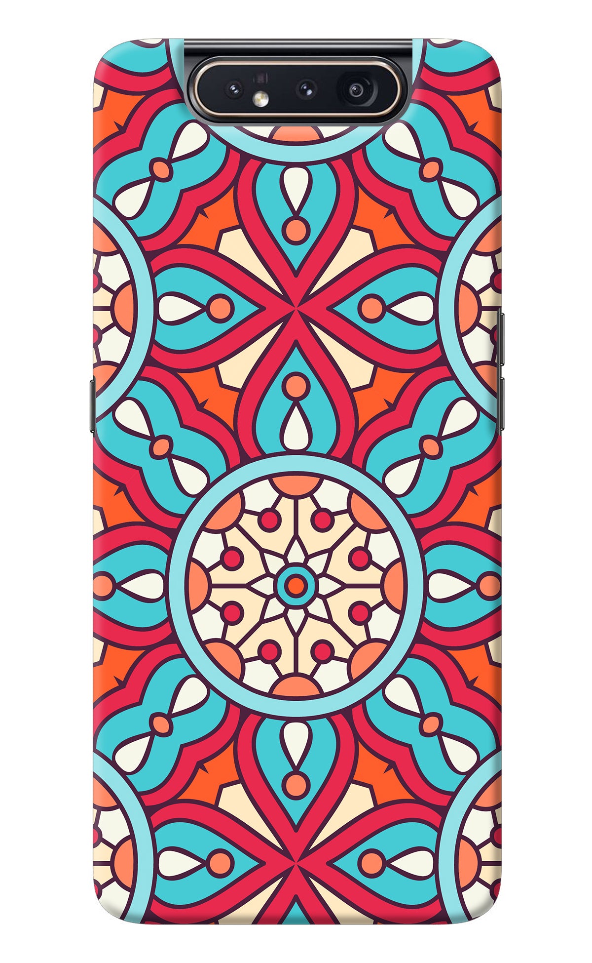 Mandala Geometric Samsung A80 Back Cover