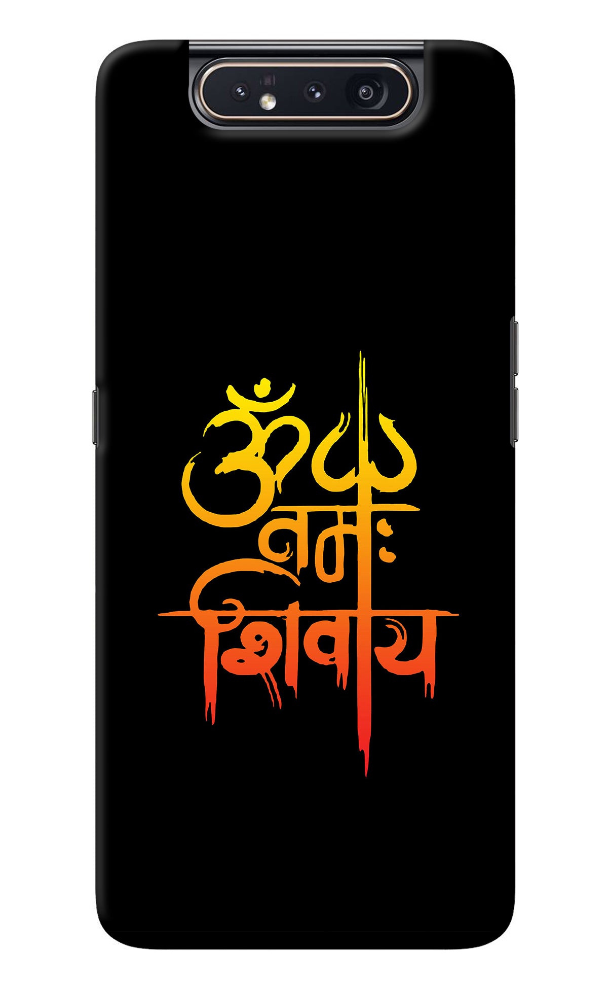 Om Namah Shivay Samsung A80 Back Cover