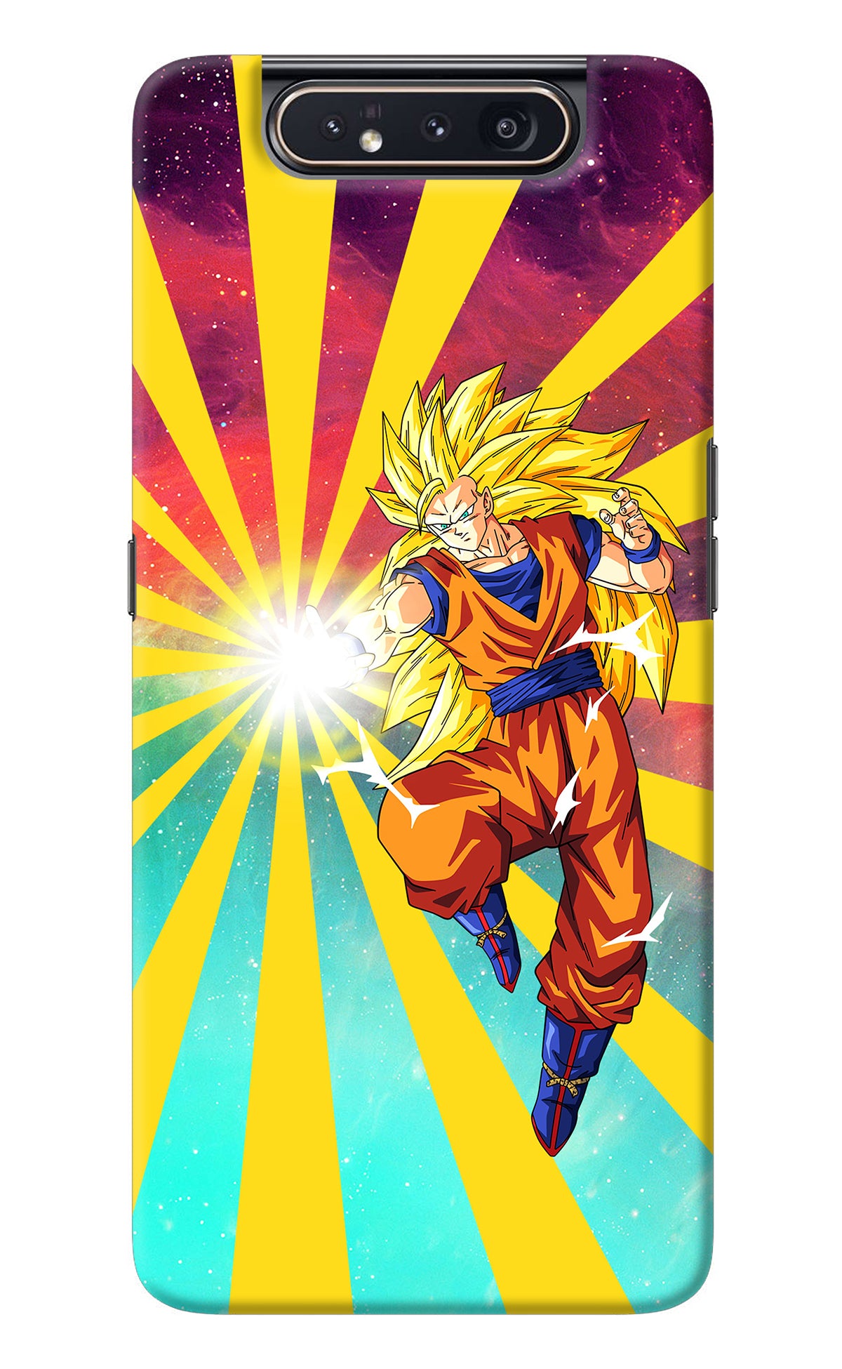 Goku Super Saiyan Samsung A80 Back Cover