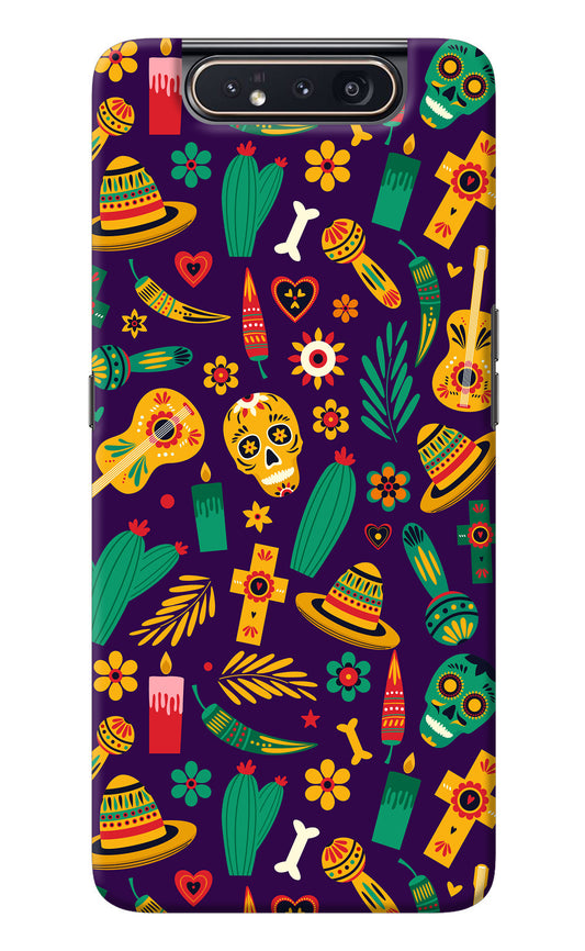 Mexican Artwork Samsung A80 Back Cover