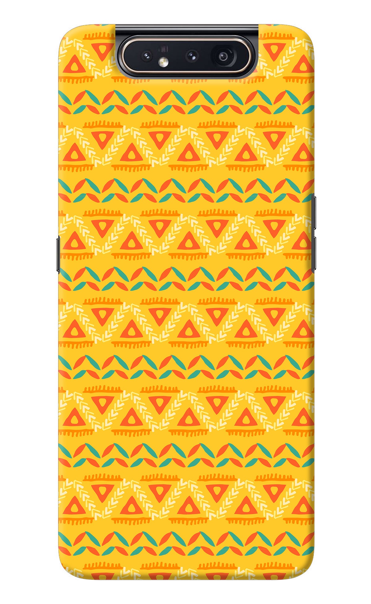 Tribal Pattern Samsung A80 Back Cover