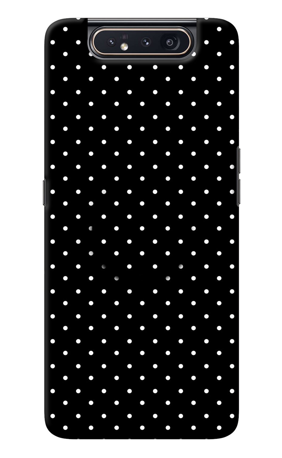 White Dots Samsung A80 Pop Case