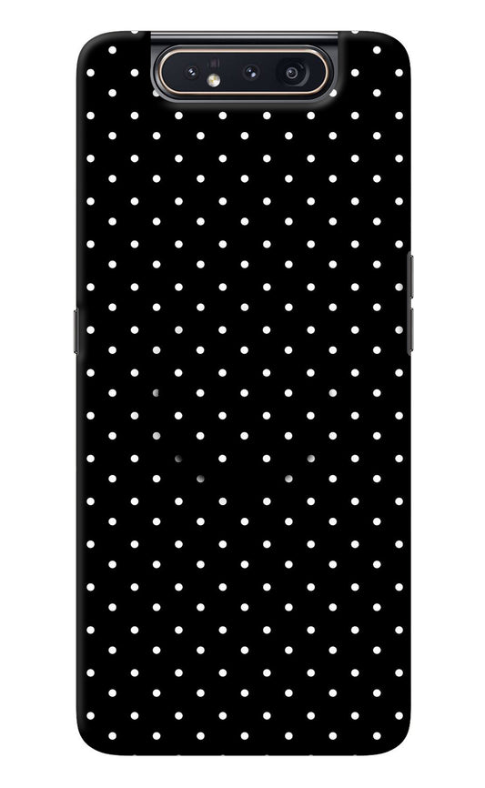 White Dots Samsung A80 Pop Case