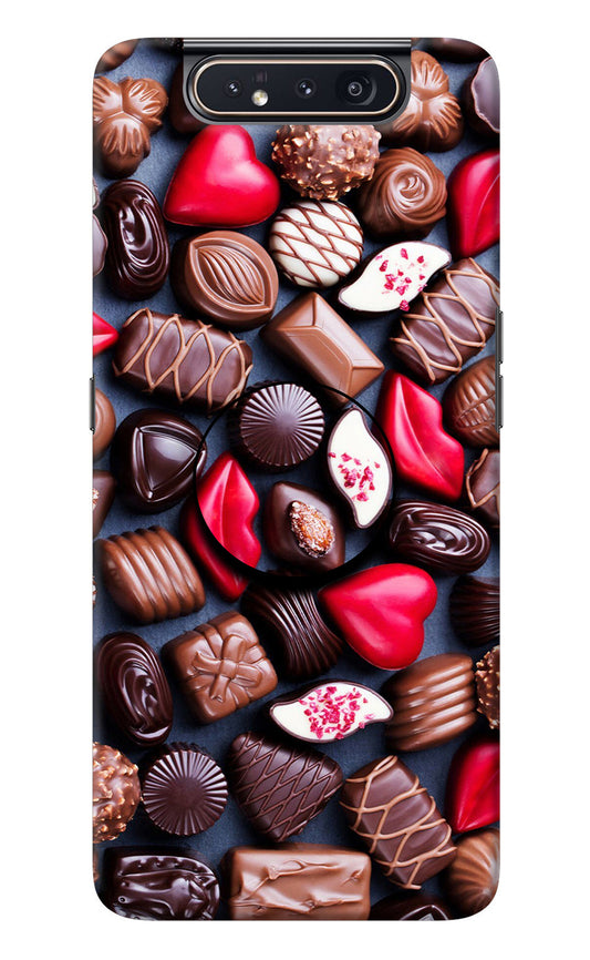 Chocolates Samsung A80 Pop Case