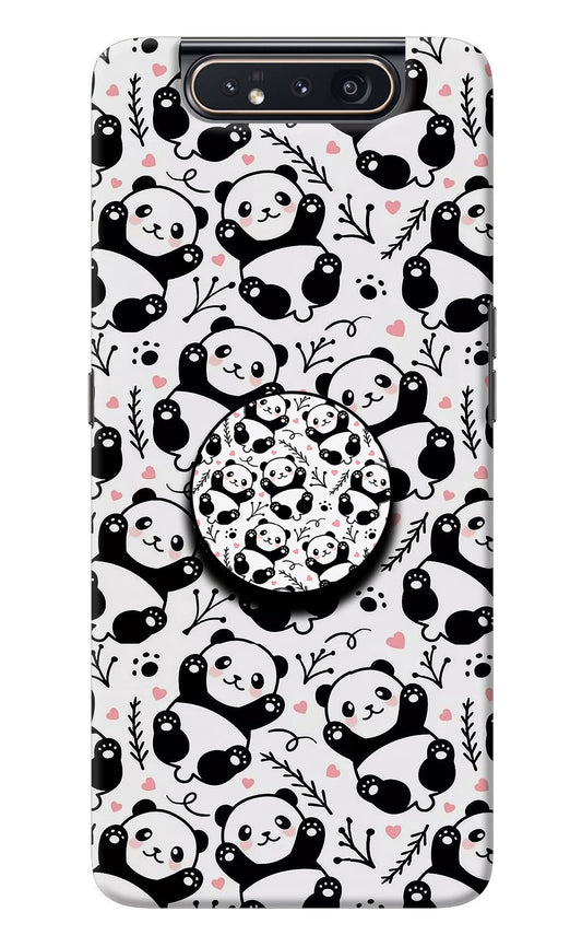 Cute Panda Samsung A80 Pop Case