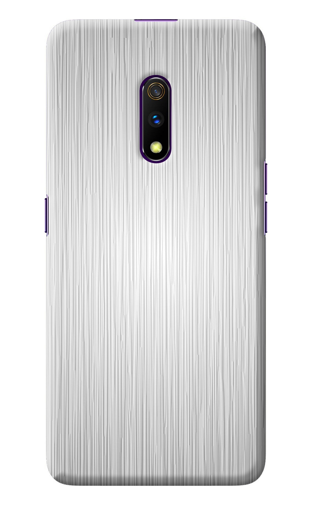 Wooden Grey Texture Realme X Back Cover