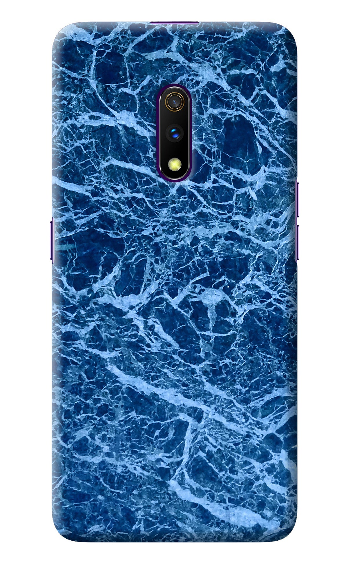 Blue Marble Realme X Back Cover