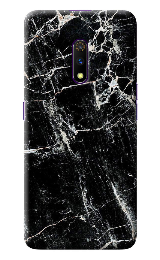 Black Marble Texture Realme X Back Cover
