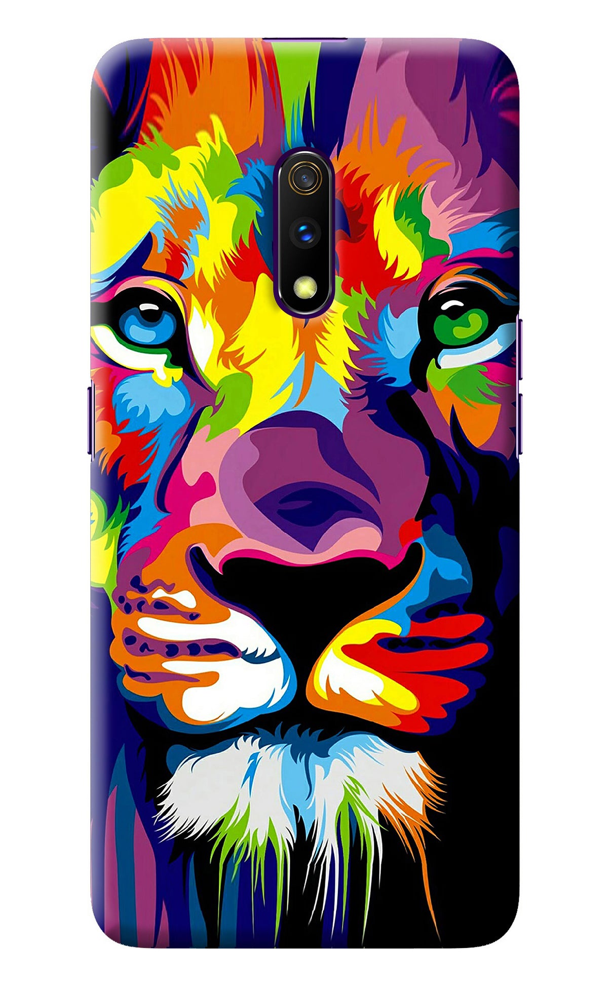 Lion Realme X Back Cover