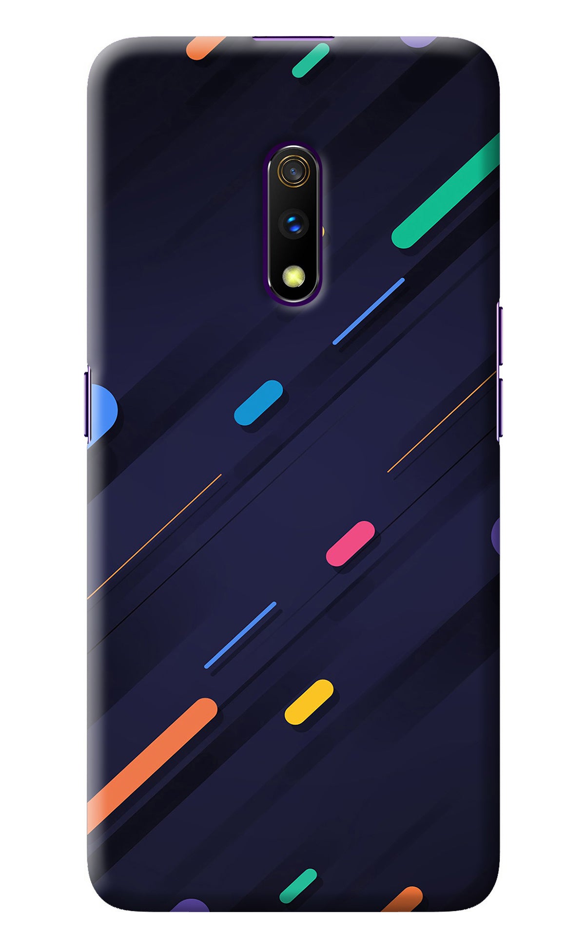 Abstract Design Realme X Back Cover