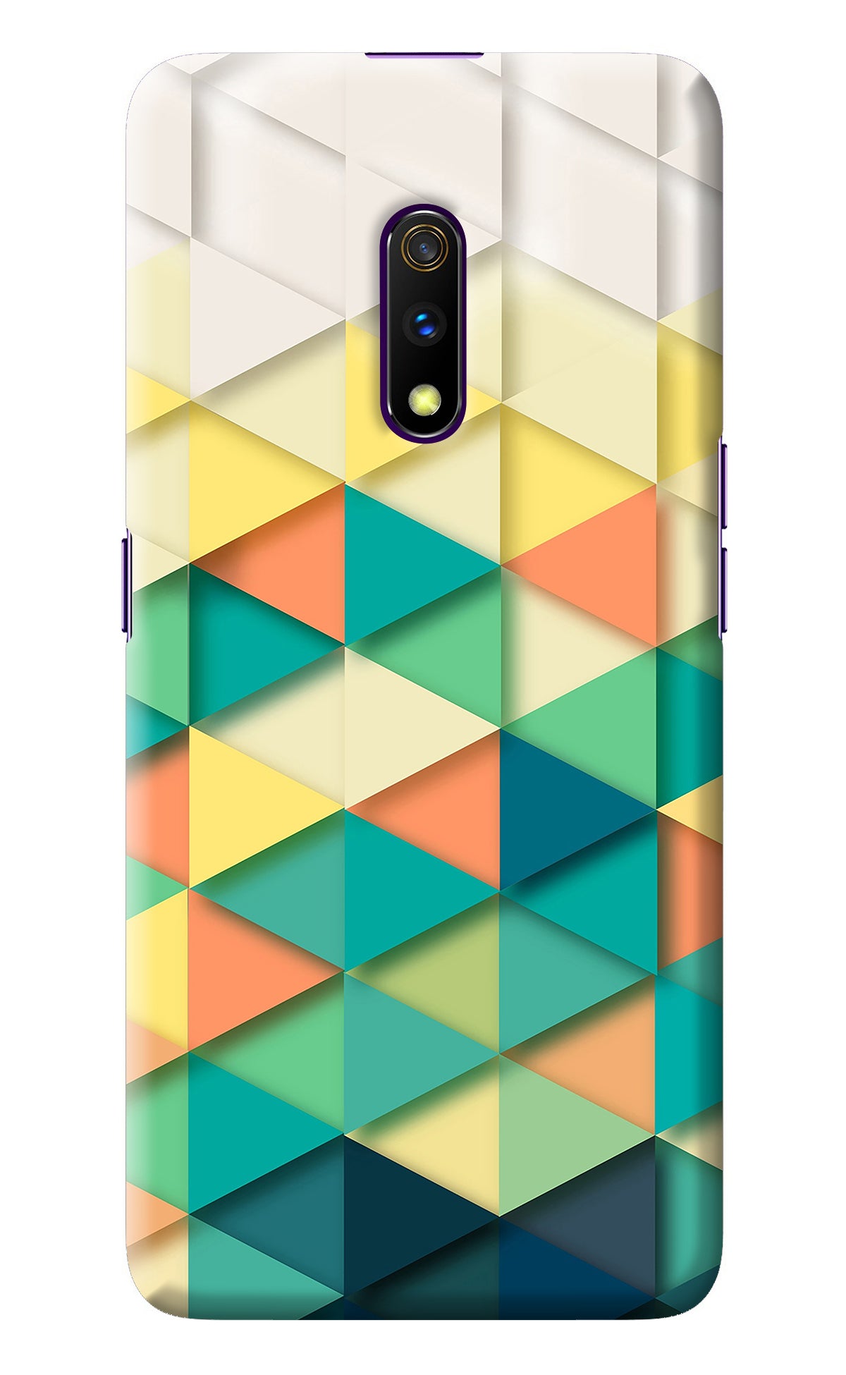 Abstract Realme X Back Cover