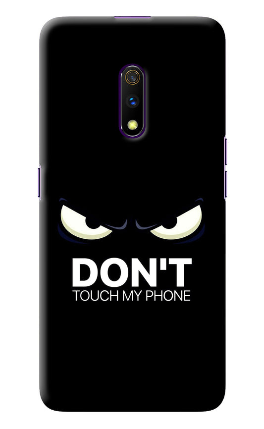 Don'T Touch My Phone Realme X Back Cover