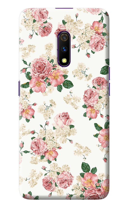 Flowers Realme X Back Cover