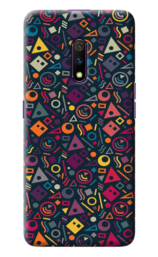 Geometric Abstract Realme X Back Cover
