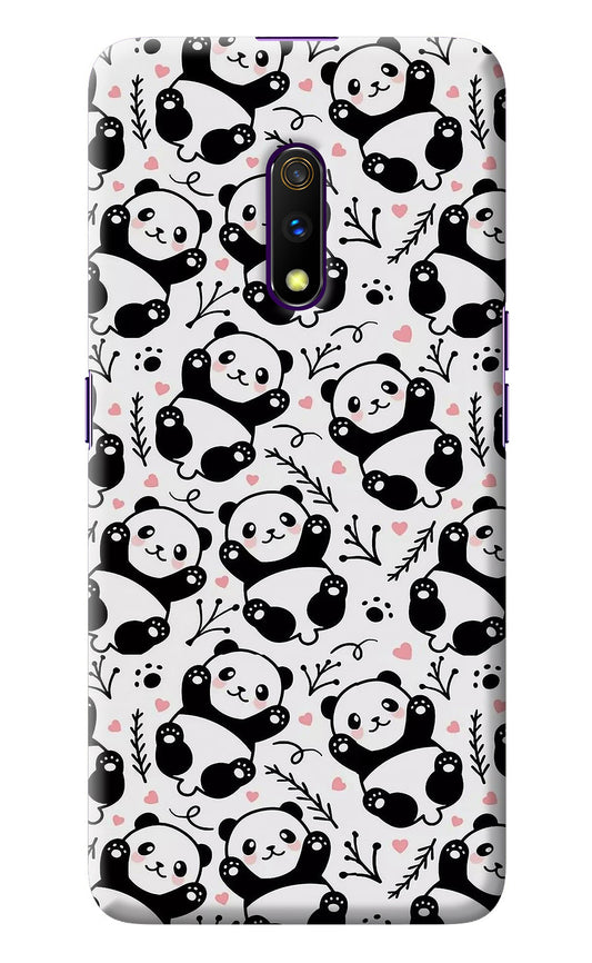 Cute Panda Realme X Back Cover