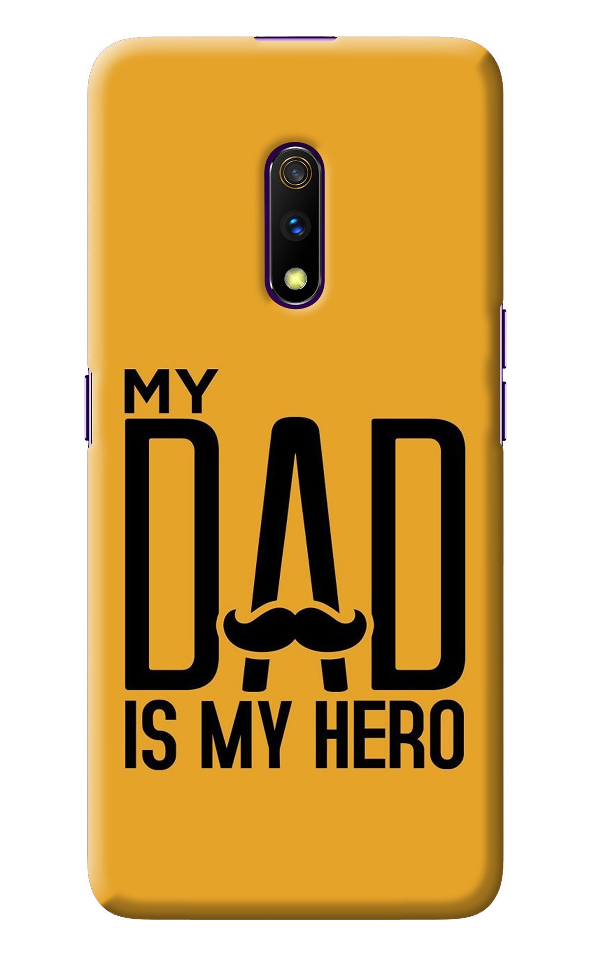 My Dad Is My Hero Realme X Back Cover