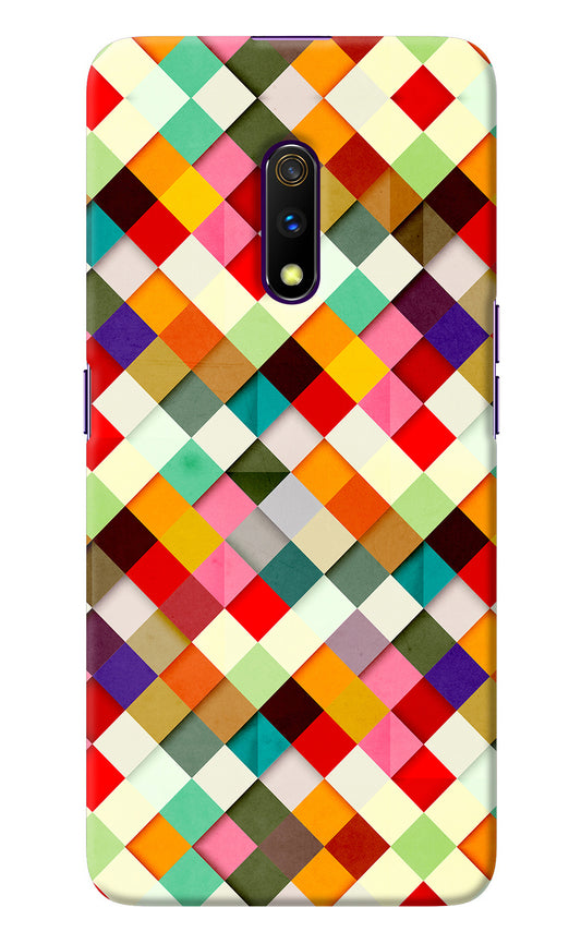 Geometric Abstract Colorful Realme X Back Cover