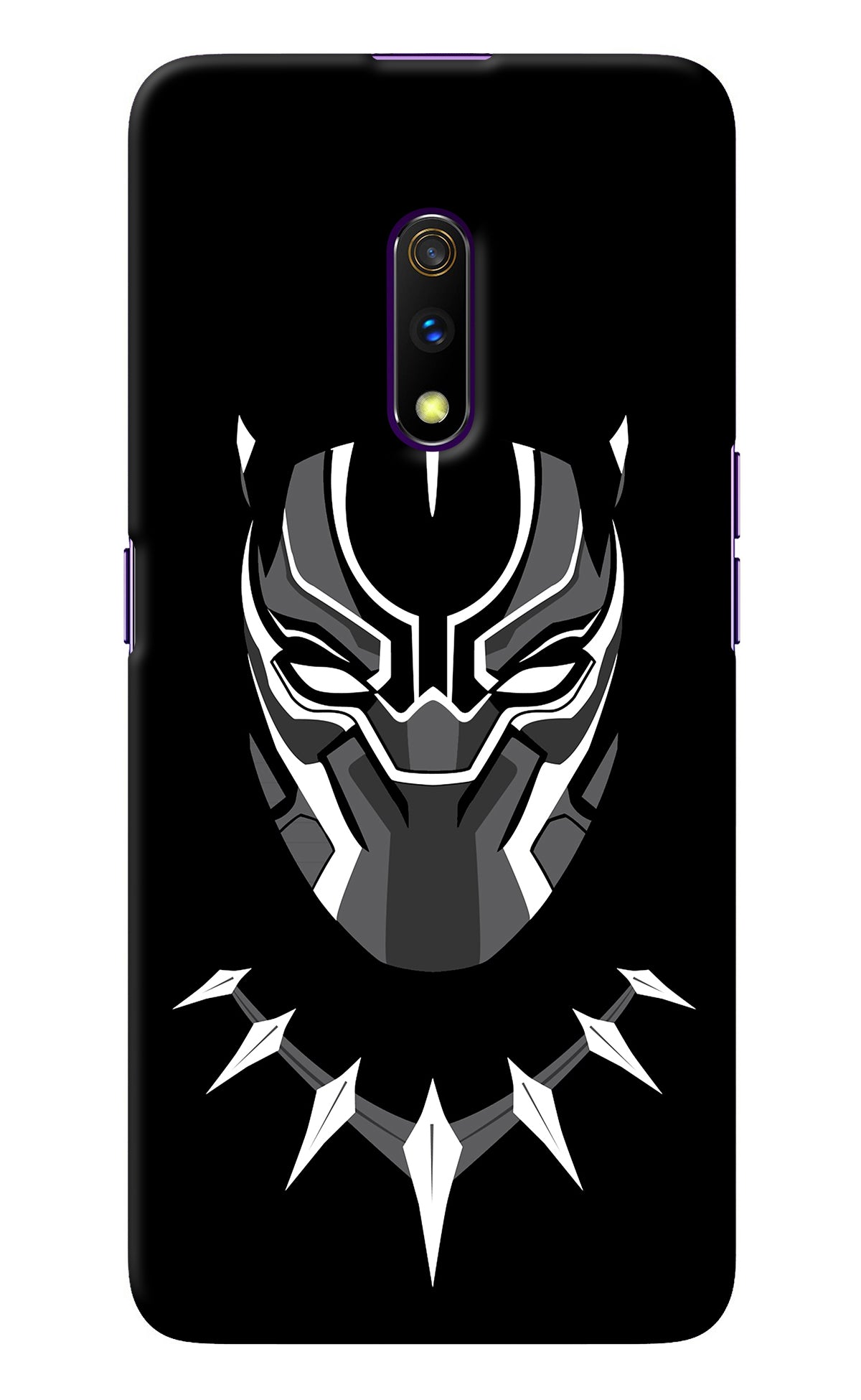 Black Panther Realme X Back Cover
