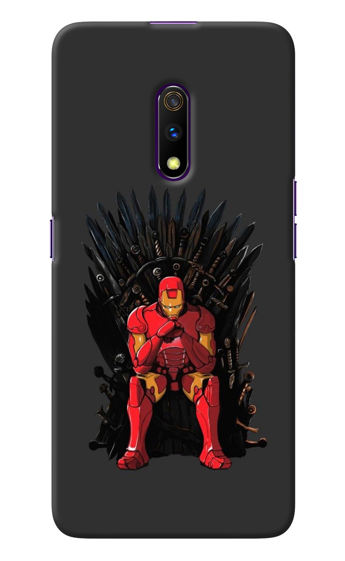 Ironman Throne Realme X Back Cover