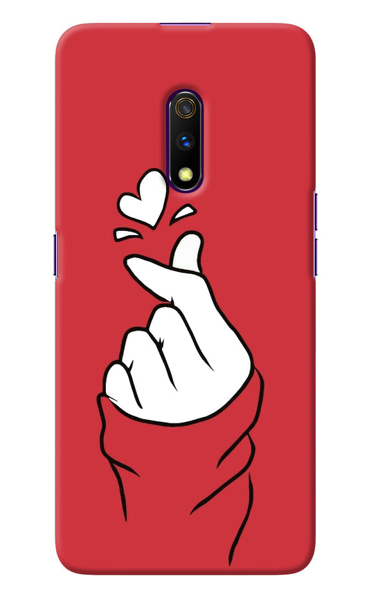 Korean Love Sign Realme X Back Cover