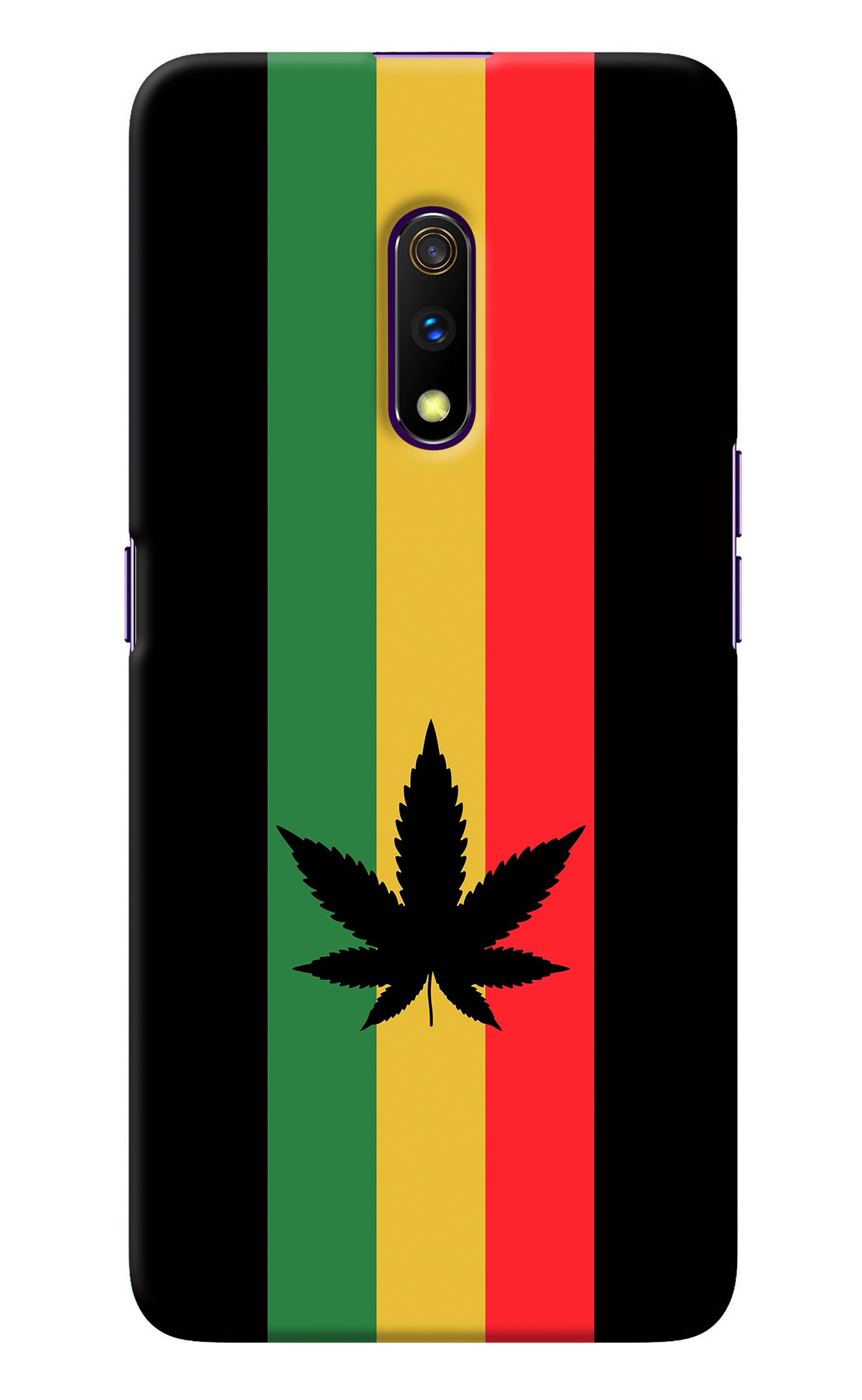 Weed Flag Realme X Back Cover