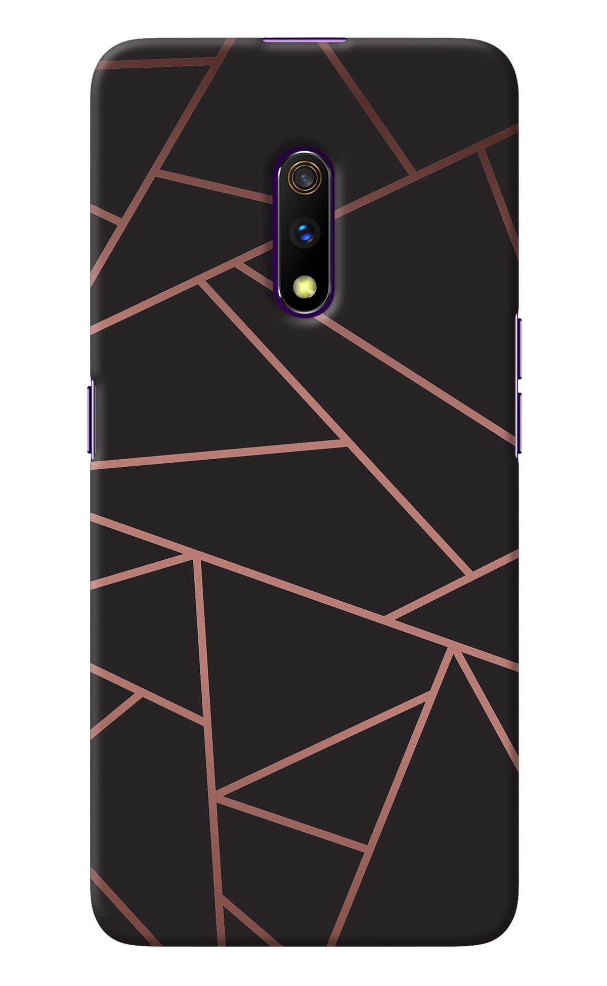 Geometric Pattern Realme X Back Cover