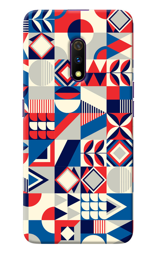 Colorful Pattern Realme X Back Cover