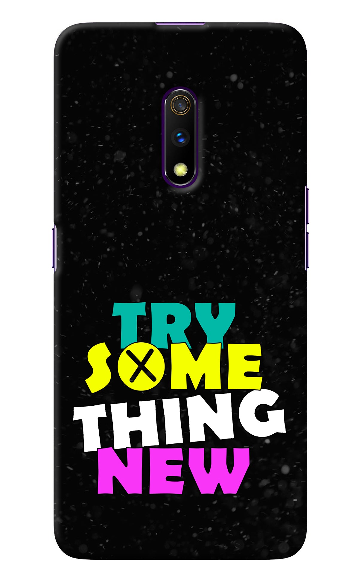 Try Something New Realme X Back Cover