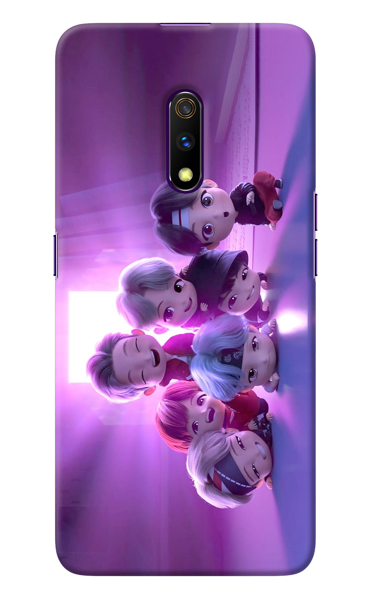 BTS Chibi Realme X Back Cover