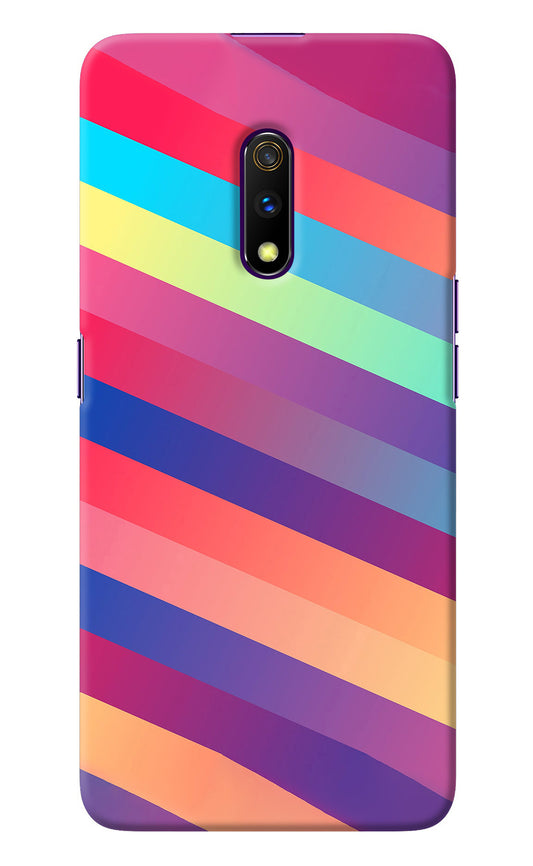 Stripes color Realme X Back Cover