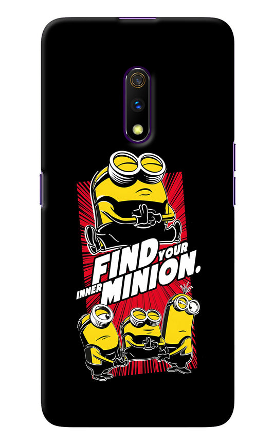 Find your inner Minion Realme X Back Cover