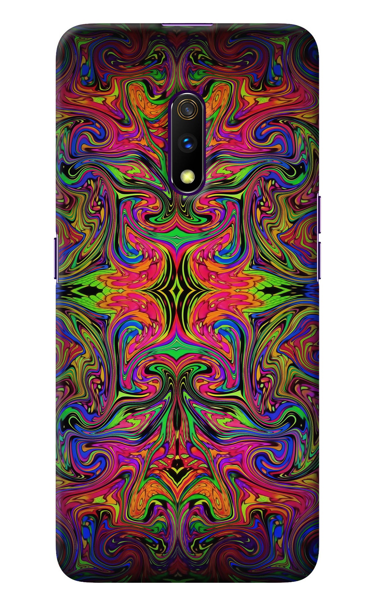 Psychedelic Art Realme X Back Cover