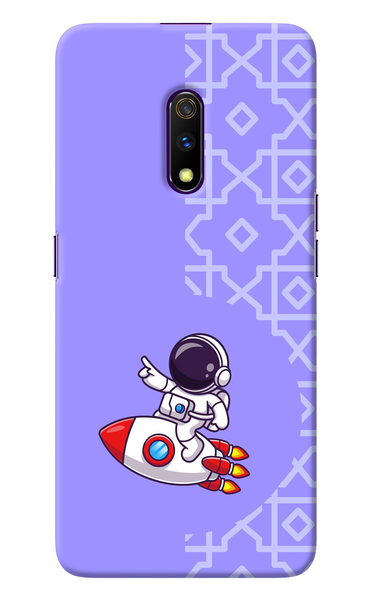 Cute Astronaut Realme X Back Cover