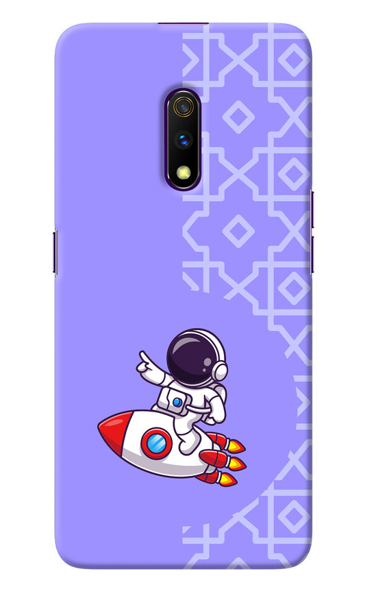 Cute Astronaut Realme X Back Cover