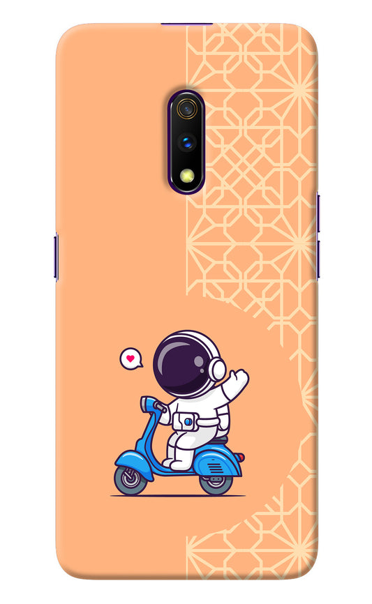 Cute Astronaut Riding Realme X Back Cover