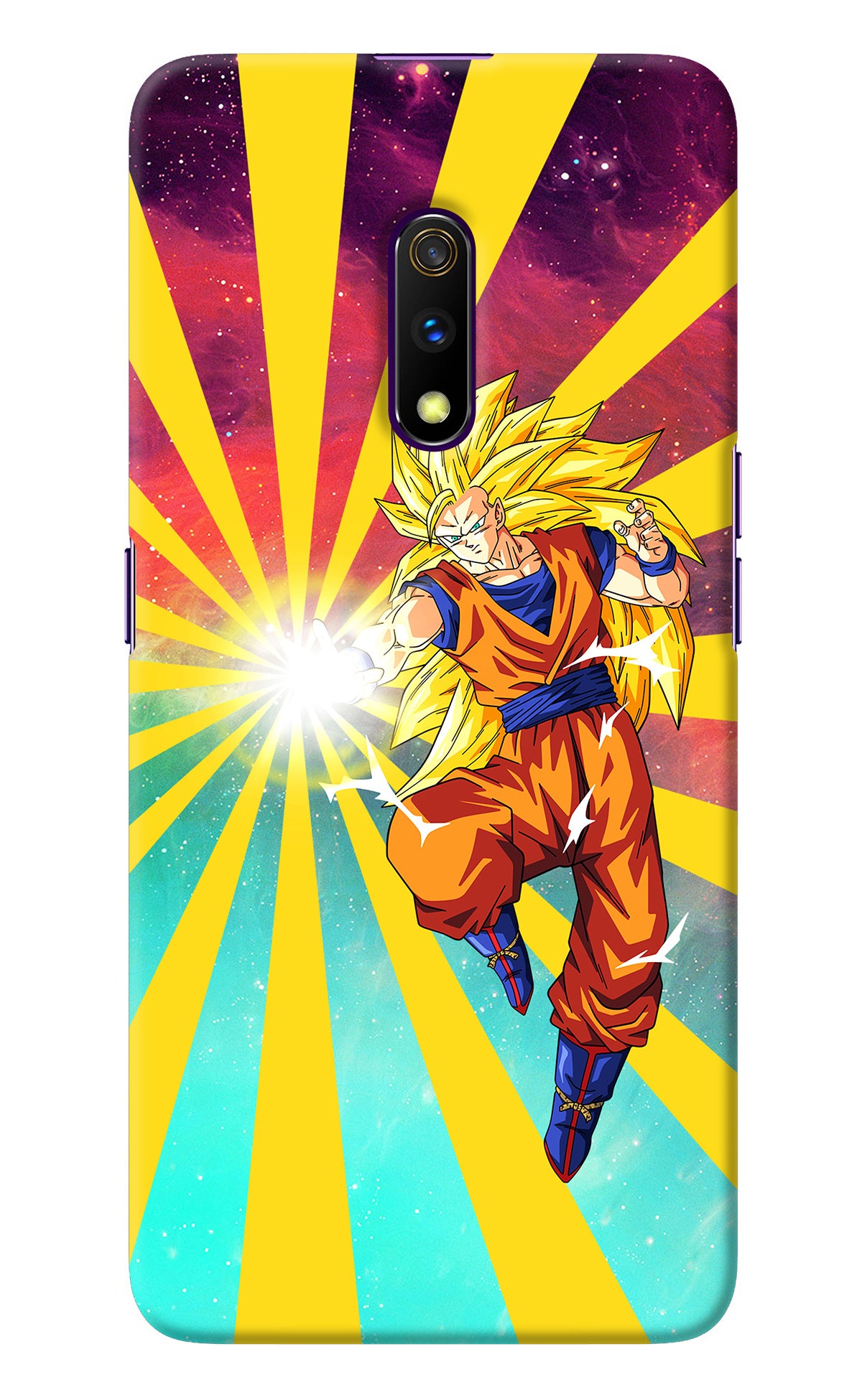 Goku Super Saiyan Realme X Back Cover