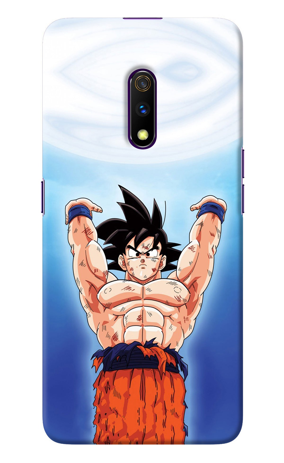 Goku Power Realme X Back Cover