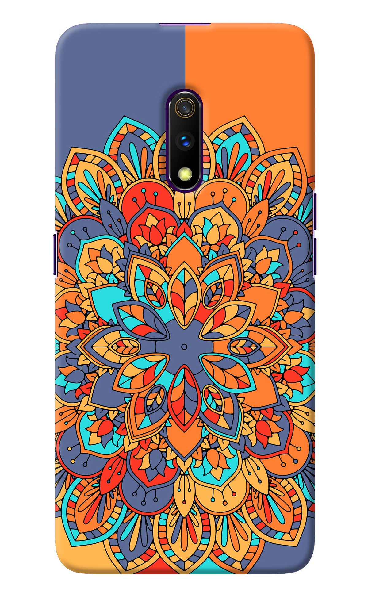 Color Mandala Realme X Back Cover