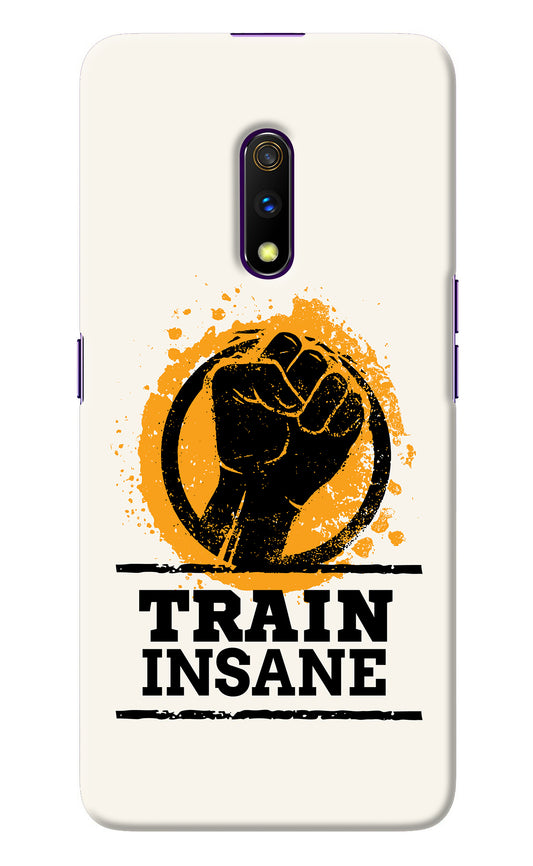 Train Insane Realme X Back Cover