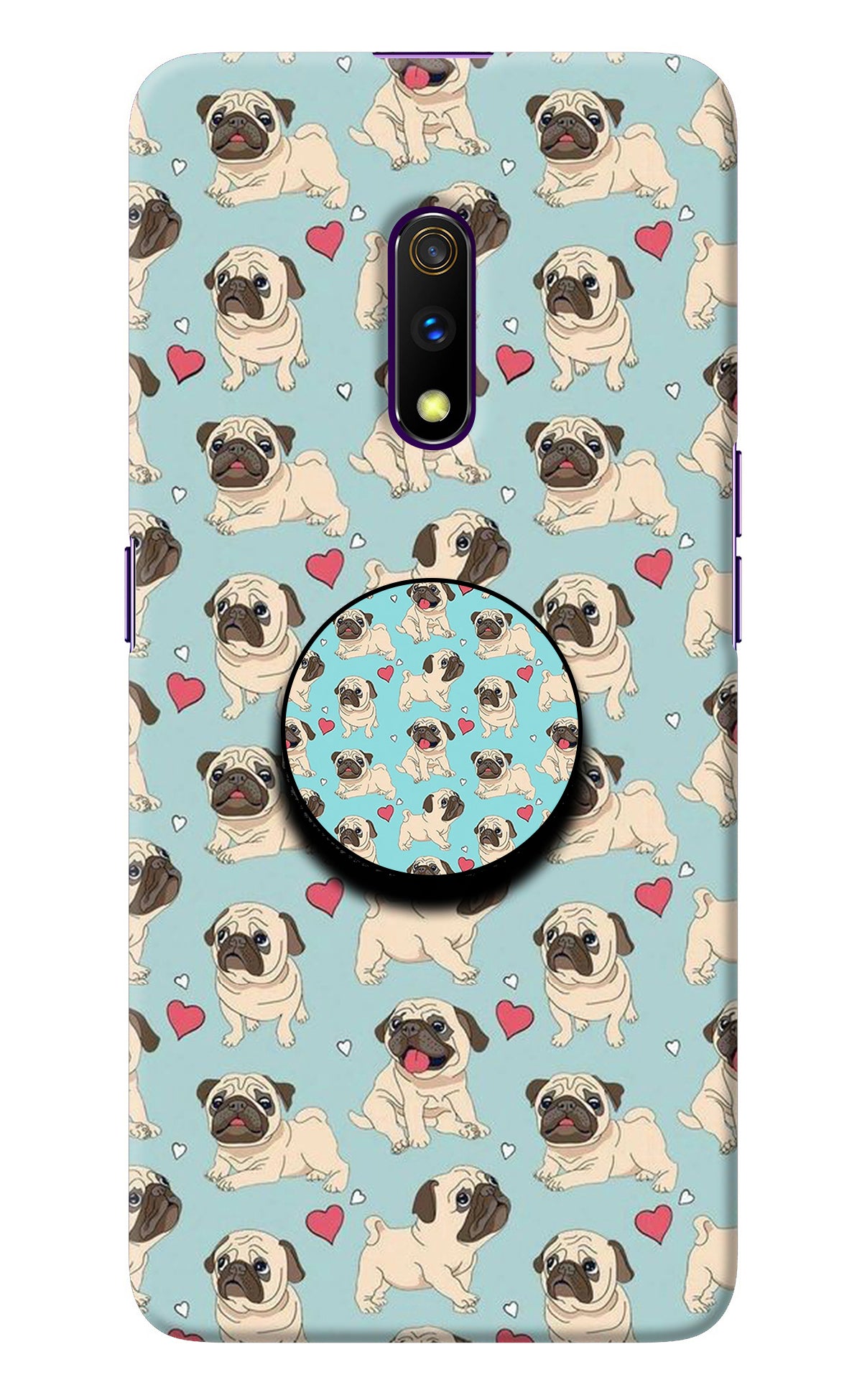 Pug Dog Realme X Pop Case