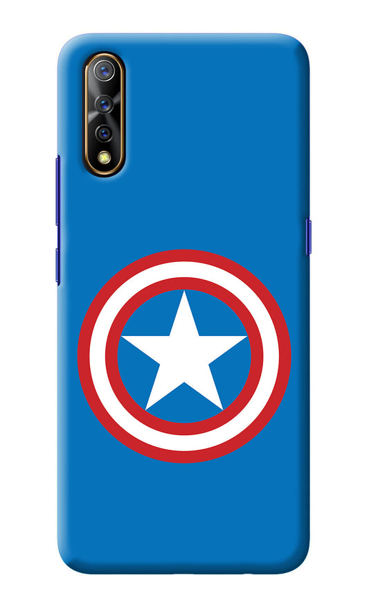 Captain America Logo Vivo S1/Z1x Back Cover