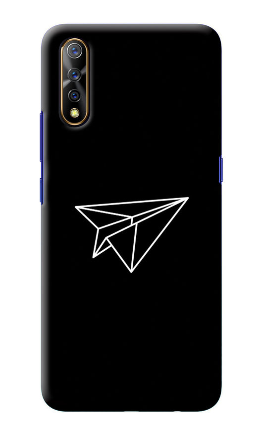 Paper Plane White Vivo S1/Z1x Back Cover