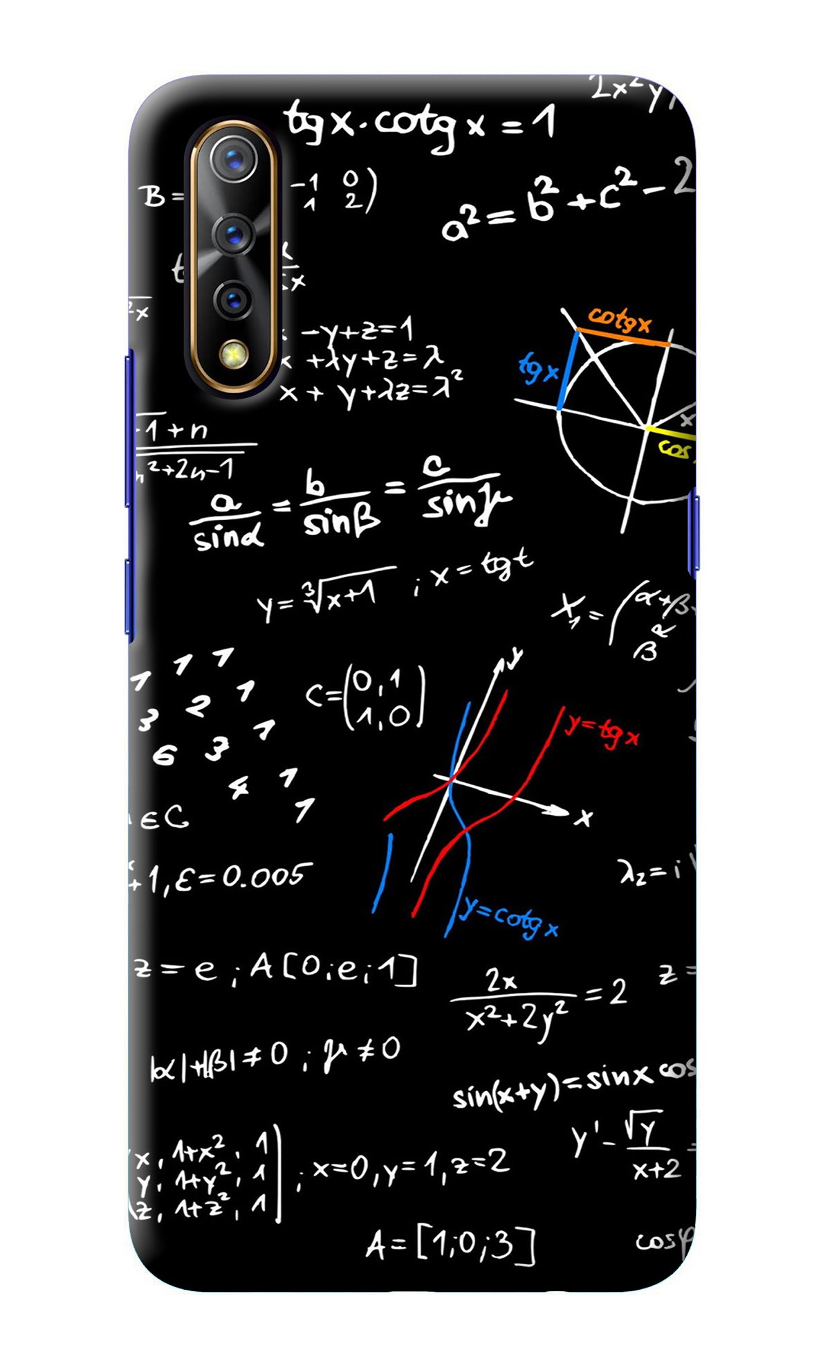 Mathematics Formula Vivo S1/Z1x Back Cover