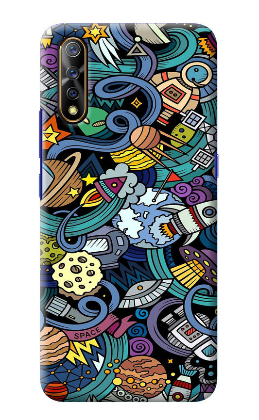Space Abstract Vivo S1/Z1x Back Cover