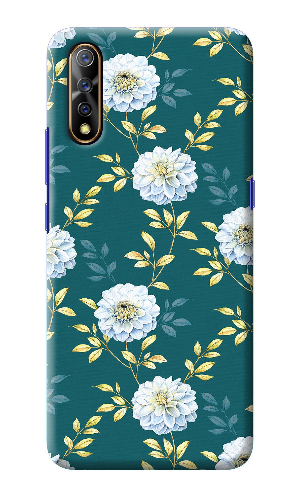 Flowers Vivo S1/Z1x Back Cover