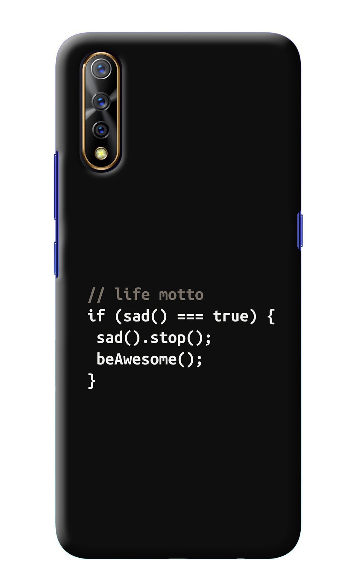 Life Motto Code Vivo S1/Z1x Back Cover